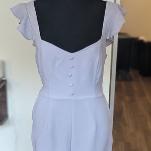 Gloria Flutter Jumpsuit in Lavender
